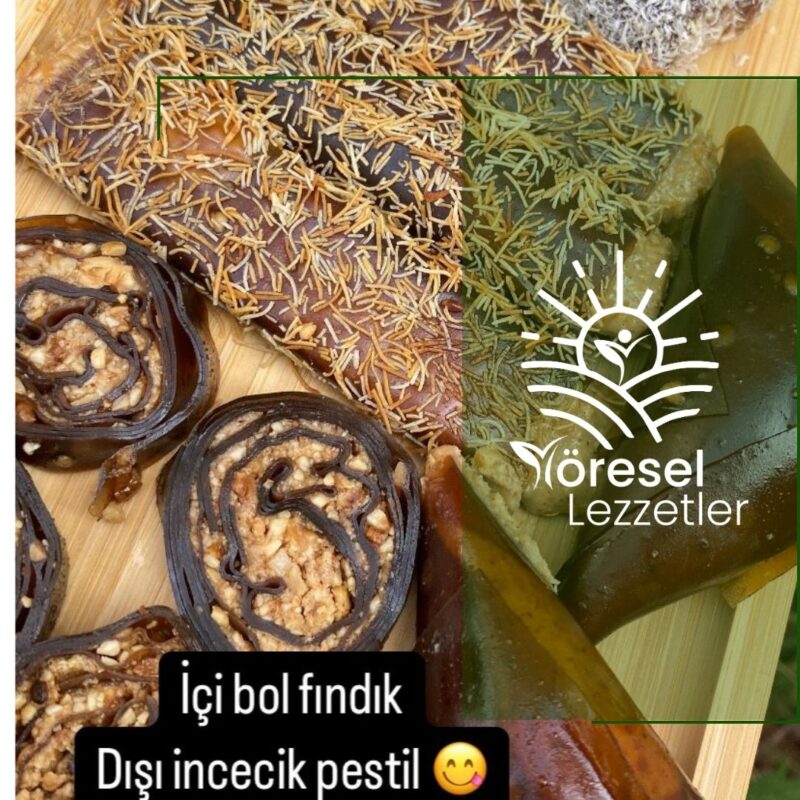 Fındık ezmeli sarma